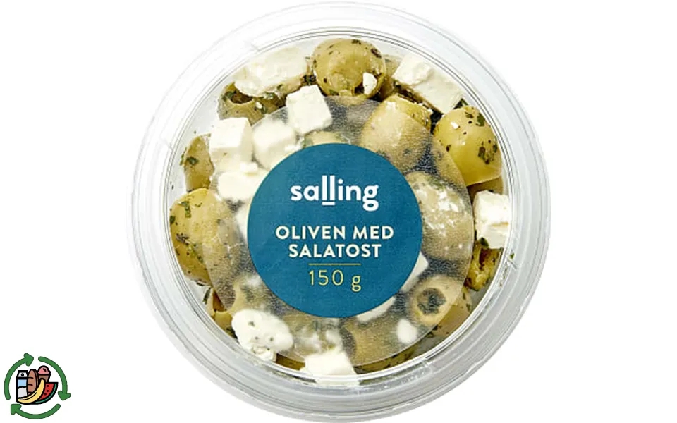 Olives with cheese salling