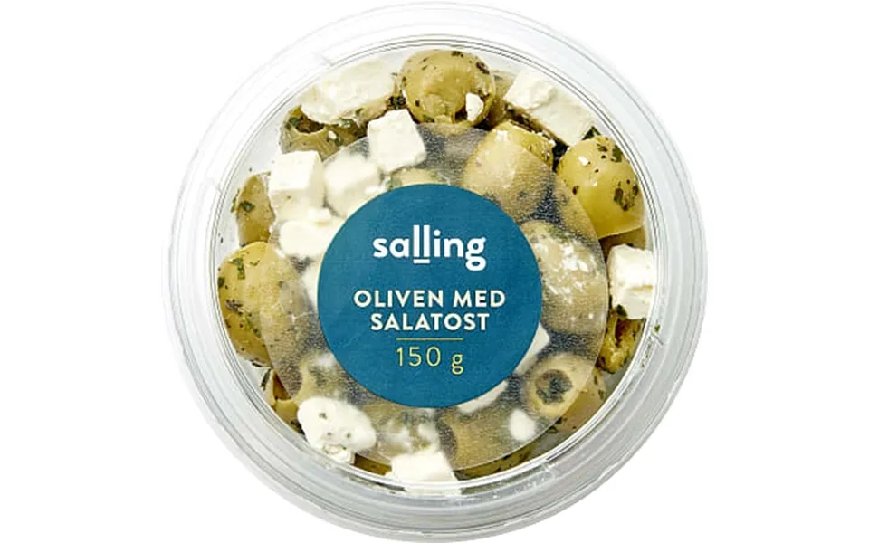 Olives with cheese salling