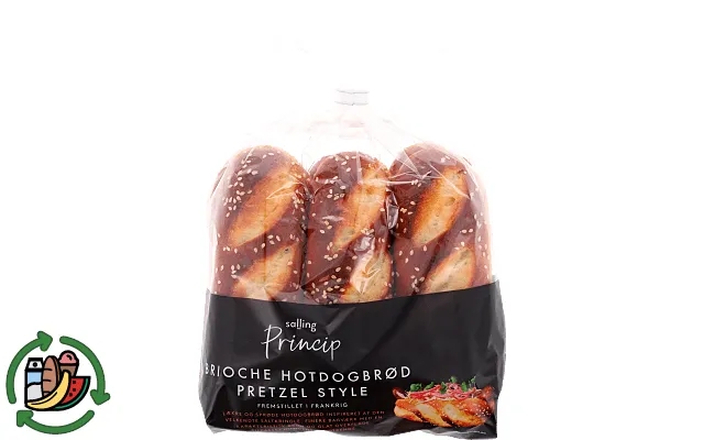Pretzel hot dog principle product image