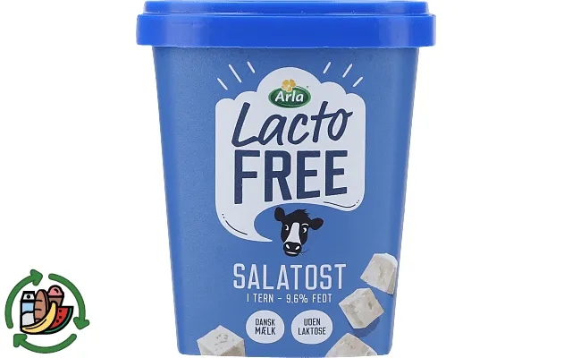 Salad cheese in cubes arla product image