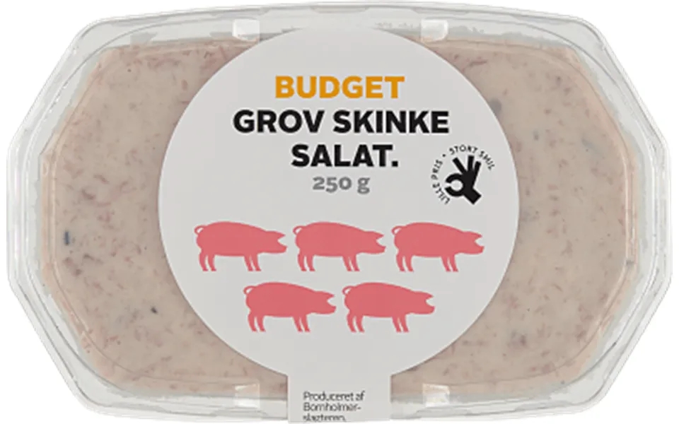 Ham salad budget