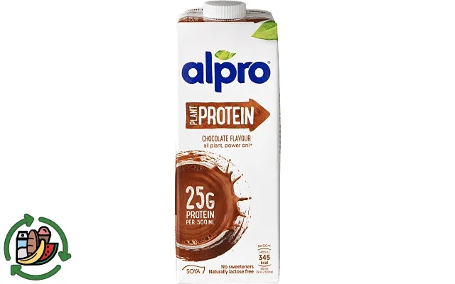 Soy beverage choko alpro product image