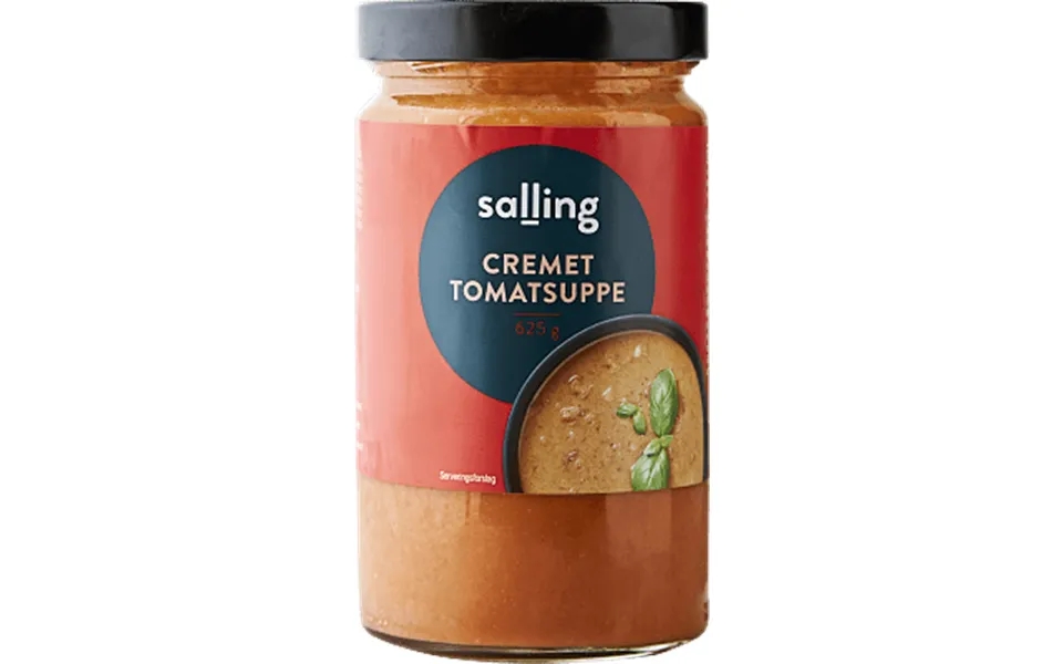 Tomato soup salling