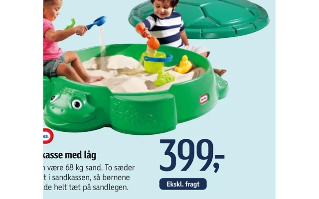Sandkasse Med Låg product image