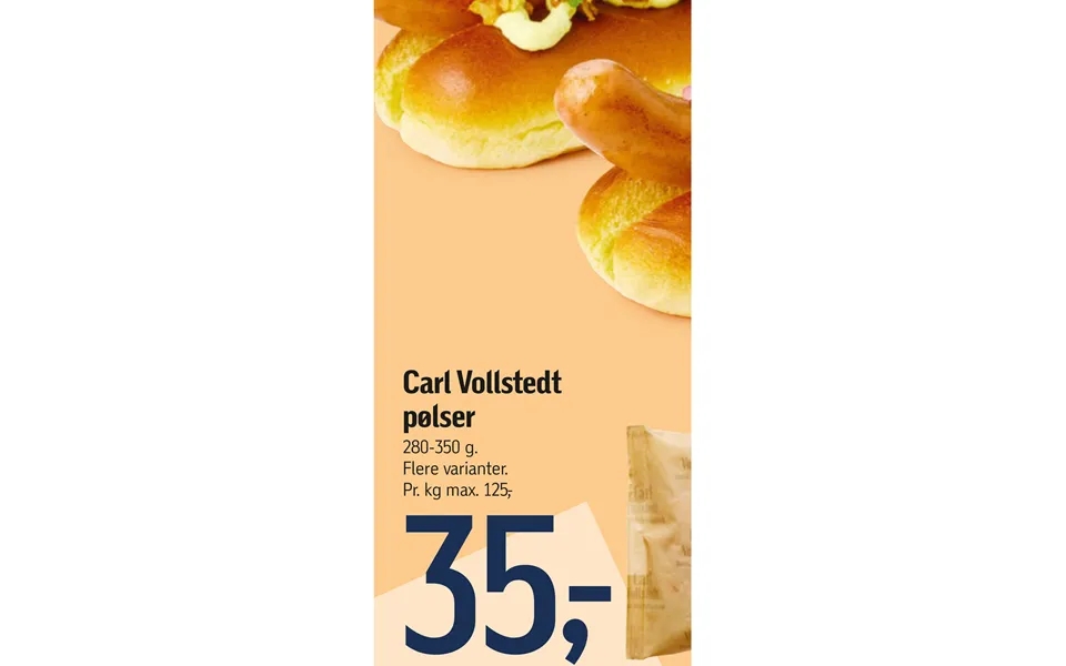 Carl vollstedt sausages