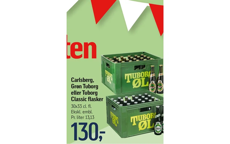 Carlsberg, green tuborg or tuborg