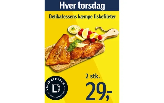 Delicacys fight fish fillets product image