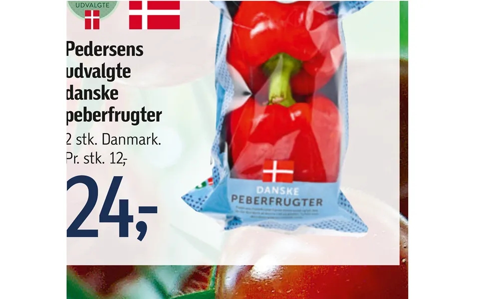 Pedersen selected danish peppers