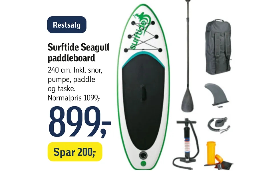Surftide seagull paddleboard
