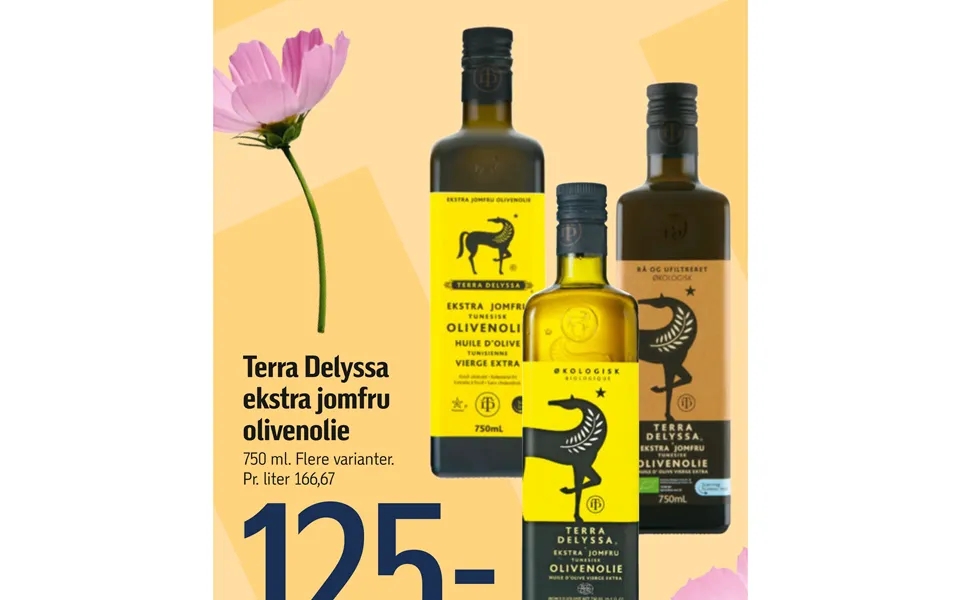 Terra delyssa additional virgin olive oil