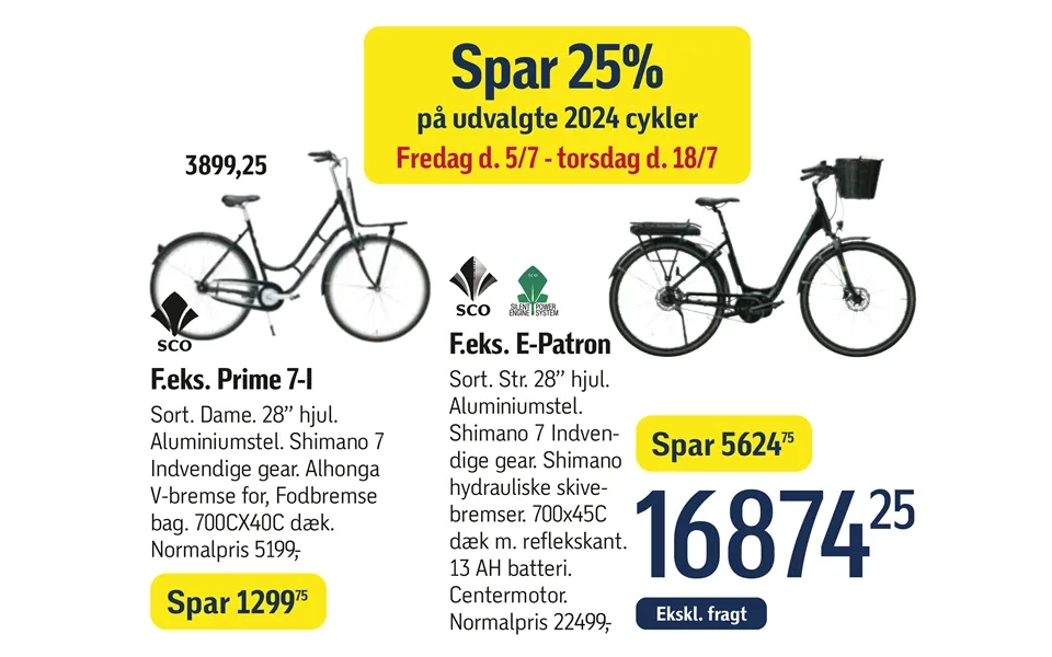 On selected 2024 bikes