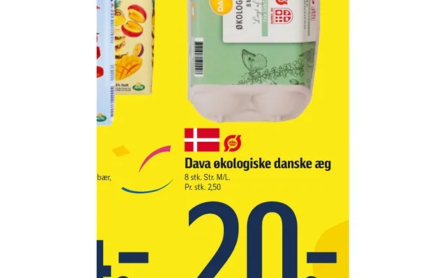 Dava Økologiske Danske Æg product image