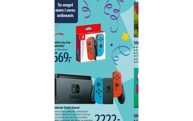 Switch Joy-con Controller Nintendo Switch Konsol product image