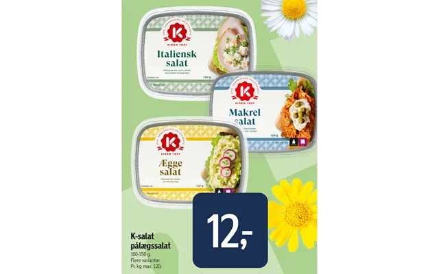 K-lettuce pålægssalat product image