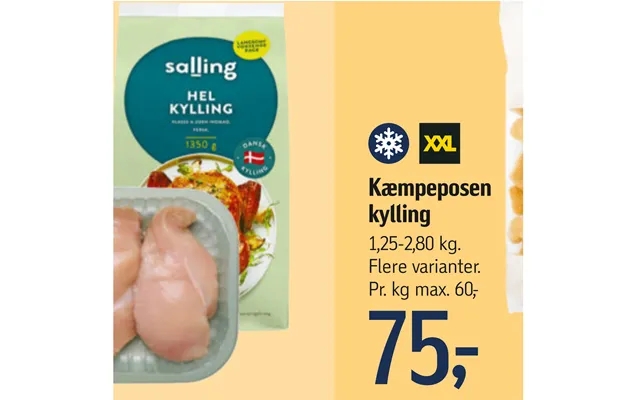 Kæmpeposen chicken product image