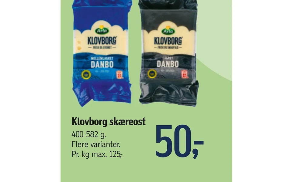 Klovborg firm cheese