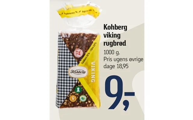 Kohberg vikings rye bread product image