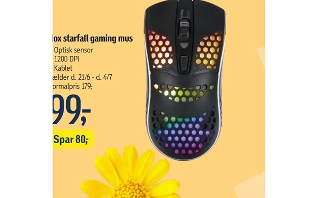 Nox starfall gaming mouse product image