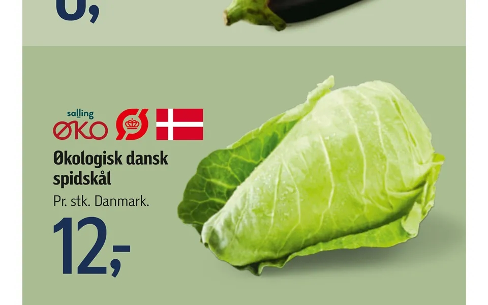 Organic danish cabbage