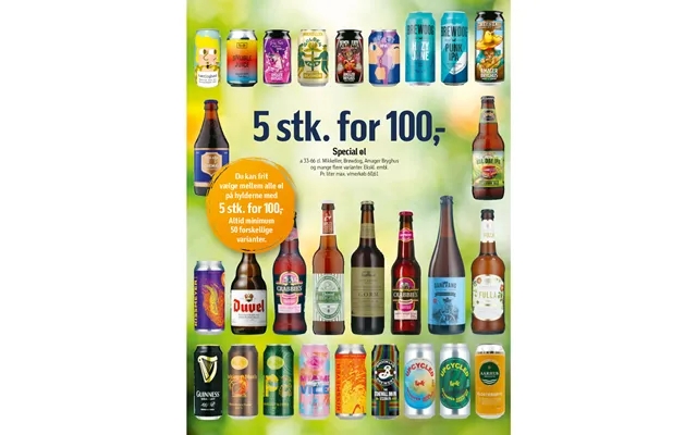Special beer product image