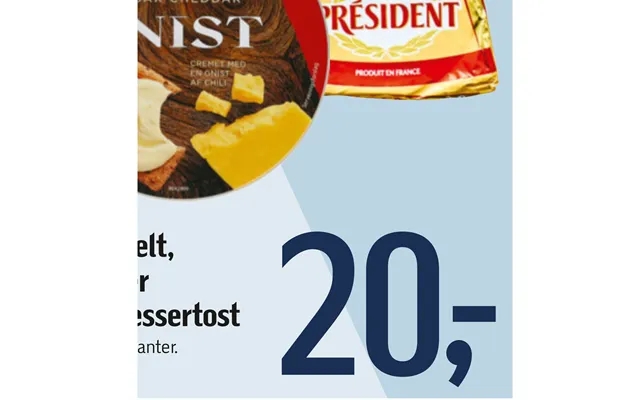 Castello smelt, castello or president dessert cheese product image