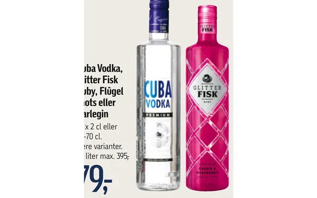 Cuba vodka, shots or harlegin product image