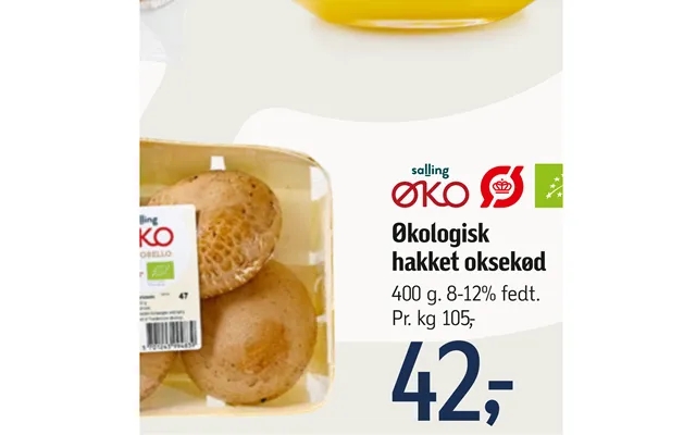 Økologisk Hakket Oksekød product image
