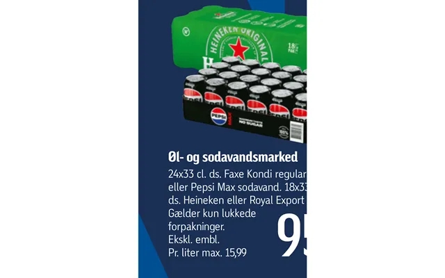 Øl- Og Sodavandsmarked product image