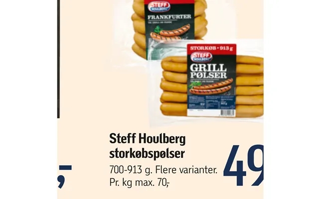 Steff Houlberg Storkøbspølser product image