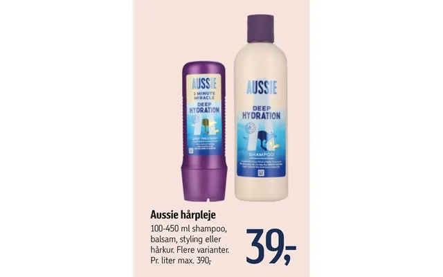 Aussie hair care product image