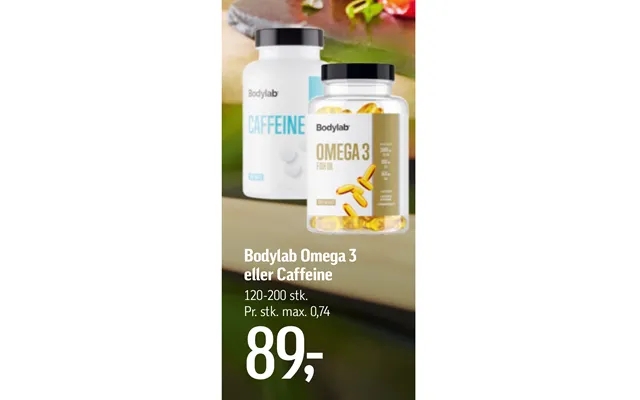 Bodylab omega 3 or caffeine product image