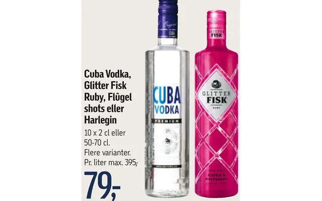 Cuba Vodka, Shots Eller Harlegin product image