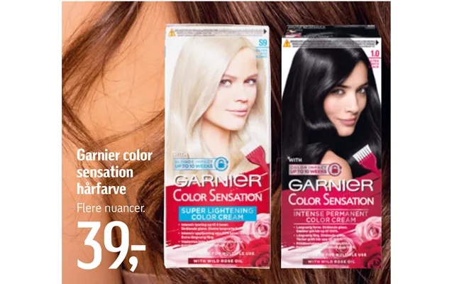 Garnier color sensation hair color product image