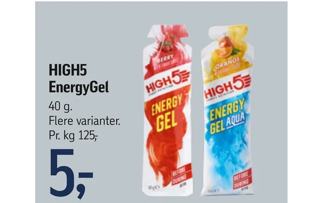 High5 Energygel product image