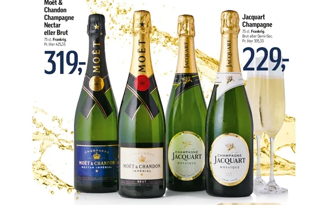 Jacquart Champagne Moët & Chandon Champagne Nectar Eller Brut product image