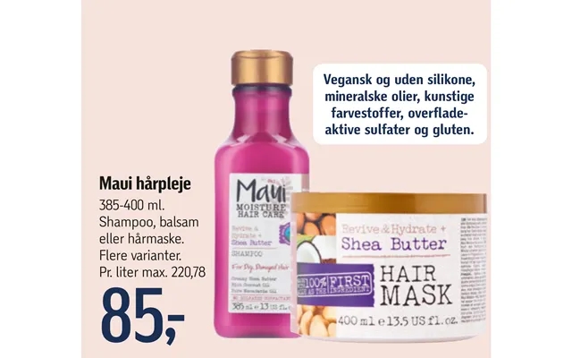 Maui hair care product image