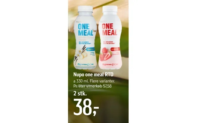 Nupo One Meal Rtd product image