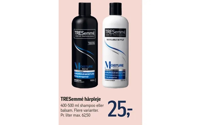 Tresemme hair care product image