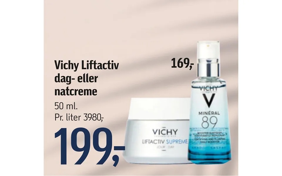 Vichy liftactiv day or day night cream