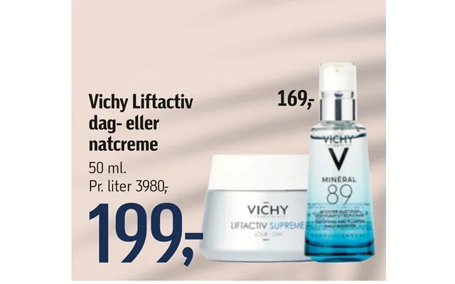 Vichy Liftactiv Dag- Eller Natcreme product image