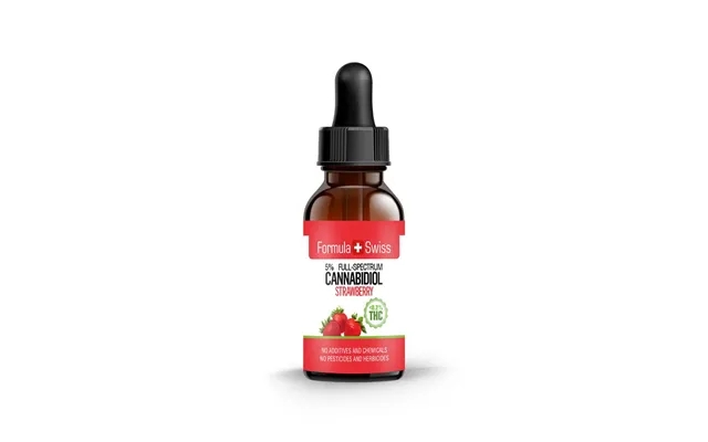 Cbd Olie I Mct Olie Jordbær - 15% product image