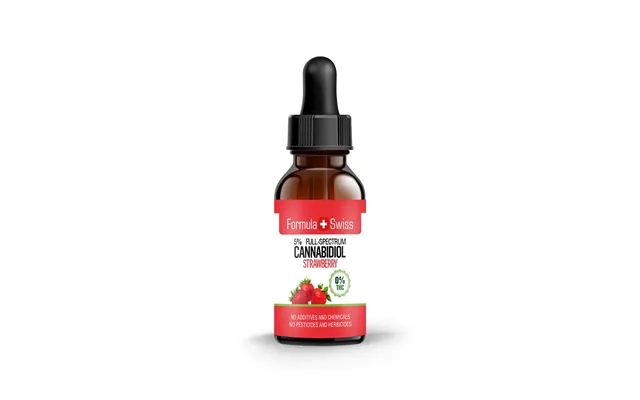 Cbd oil in mct oil jordbær - 20% product image