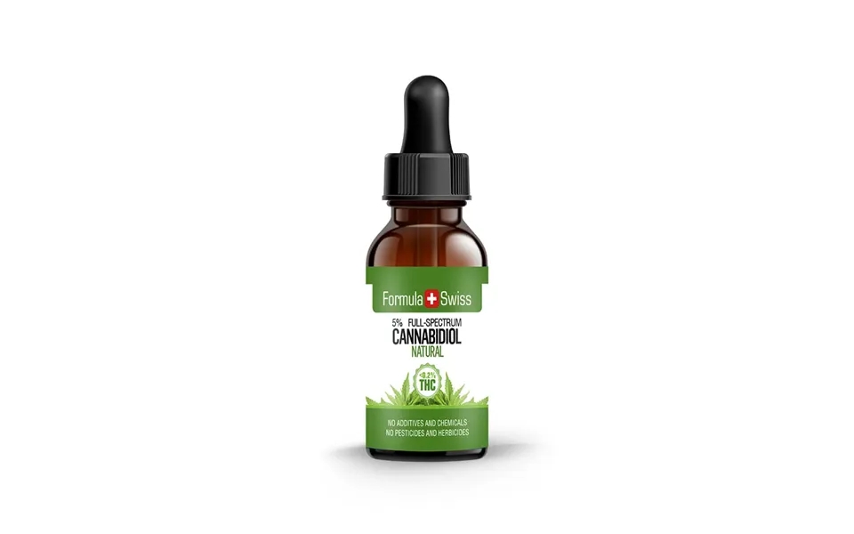 Cbd Oil In Mct Oil Naturlig - 25%