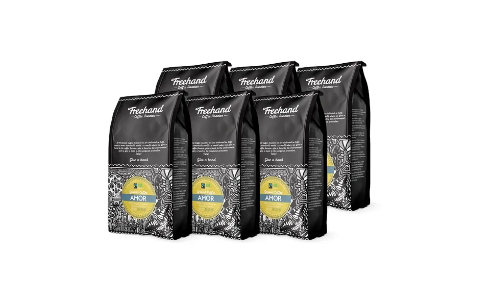 Freehand Amor Filterkaffe Smagskasse 6 Kg. - 6 Kg.