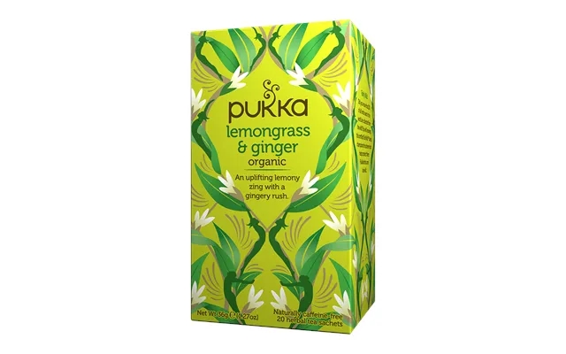 Pukka Lemongrass & Ginger Brev Te product image