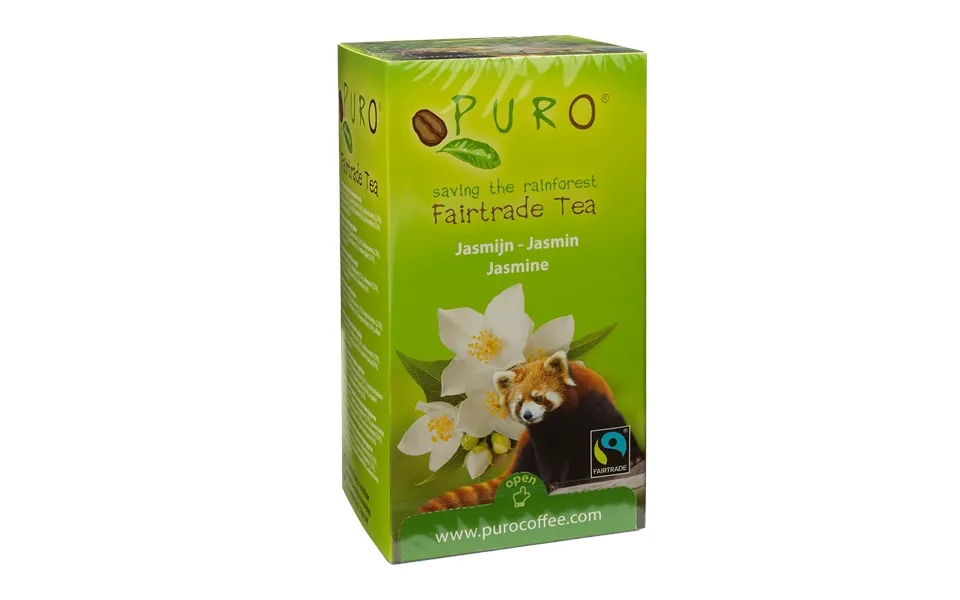 Puro green jasmine letter tea
