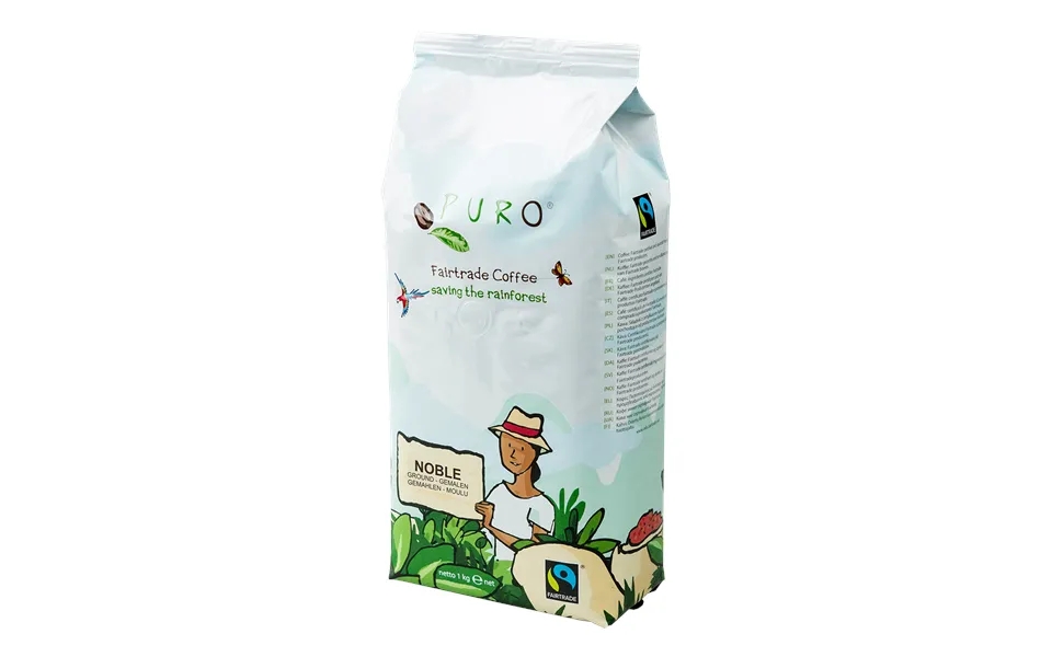 Puro noble filterkaffe - 1 kg.