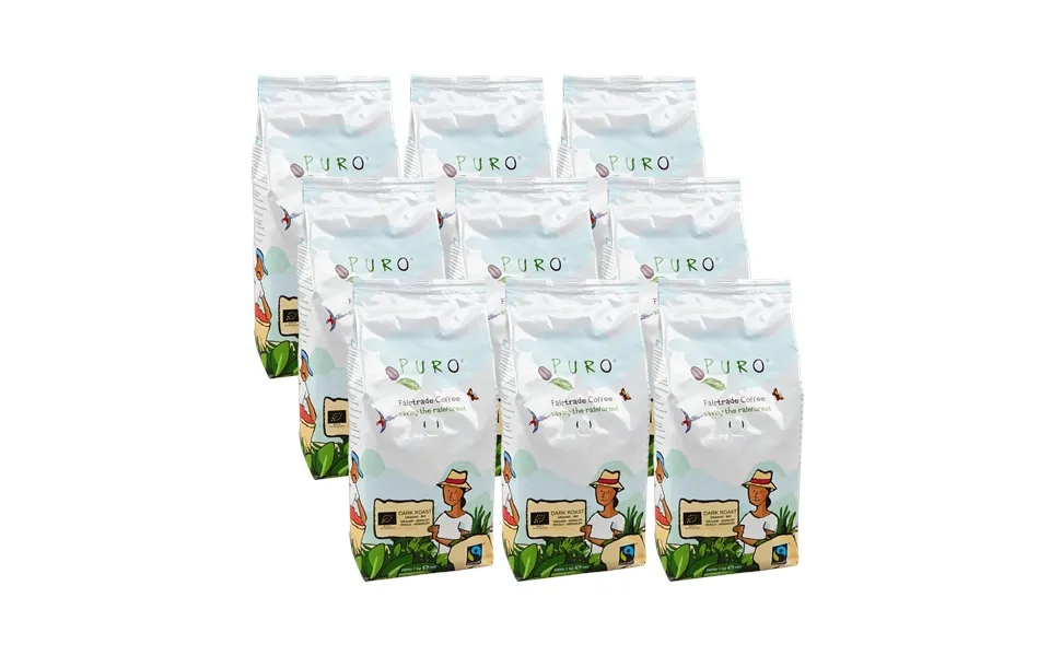 Puro Organic Filterkaffe Smagskasse 9 Kg. - 9 Kg.