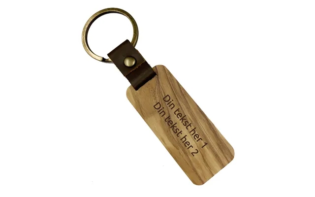 Keychain flat including engraving olives product image