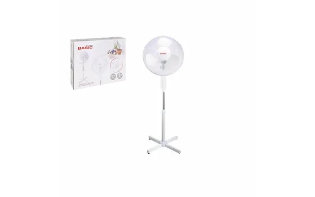 Freestanding fan basic home white 40w product image
